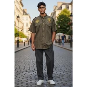 Counter Attack by Monobaik,Black, 4XL